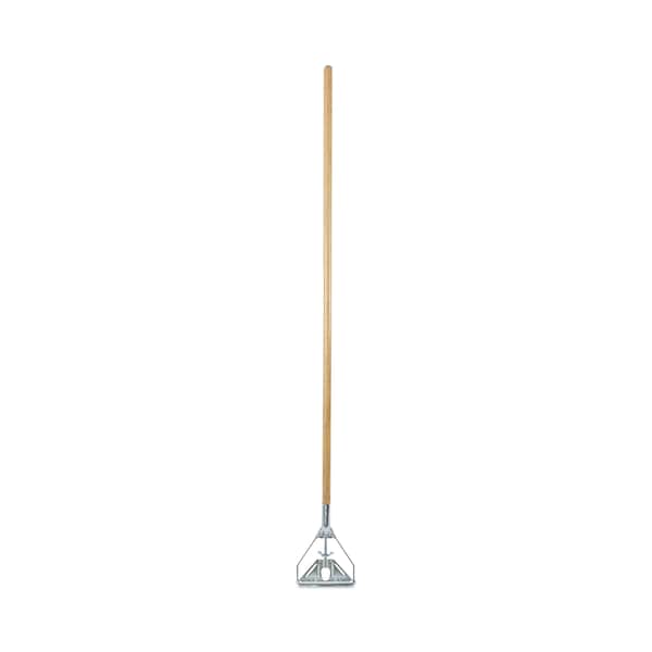 Unisan 63" Mop and Broom Handles, 1.13" Dia, Natural, Wood UNS 603 - main